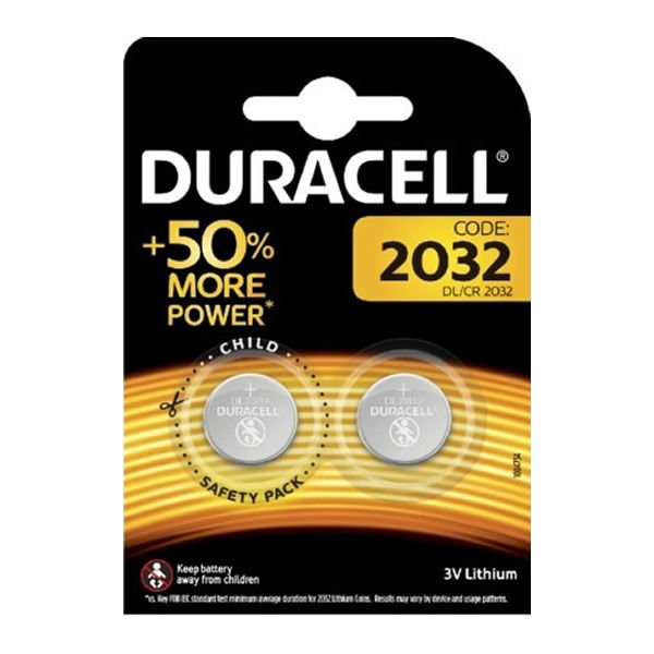 Duracell CR2032 2 li Blisterli Micro Pil