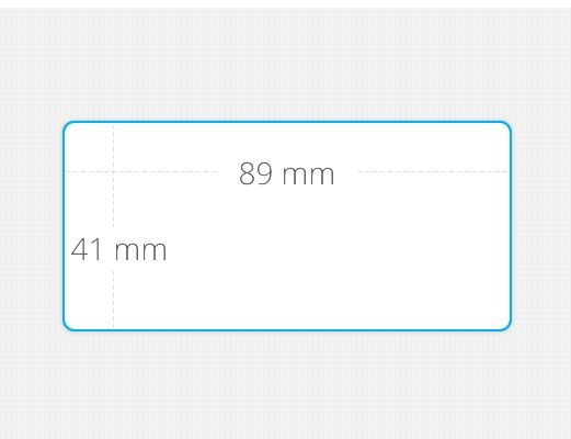 Dymo S0722560 300 lü 89mmx41mm Label Writer İsim Kartı Etiketi Şerit