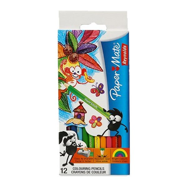 Papermate 12 li Uzun Kuruboya Kalemi