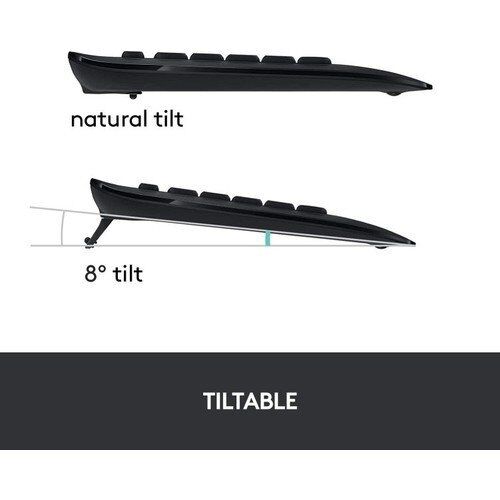 LOGİTECH 920-008808 WİRELESS SİYAH SET IŞIKLI COMBO KLAVYE & MOUSE