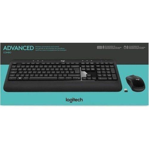 Logitech 920-008808 Wireless Siyah Set Işıklı Combo Klavye & Mouse