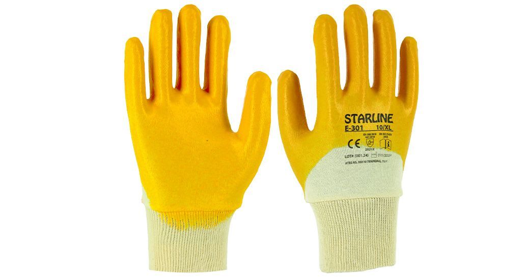 Starlıne E-301 No:9 L Beden Nitril Eldiven