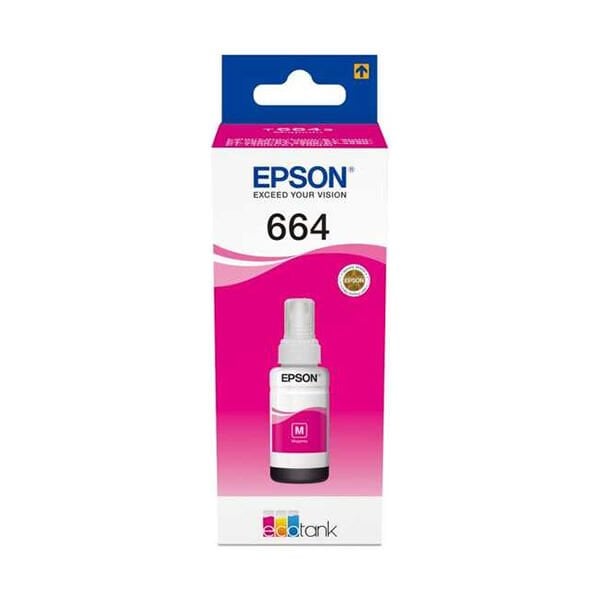 Epson T66434A Kırmızı Kartuş Mürekkebi