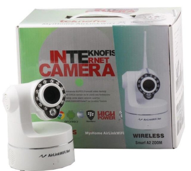 AİRLİNK MYİHOME WİRELESS  A2 ZOOM KABLOSUZ IP KAMERA BEBEK KAMERASI