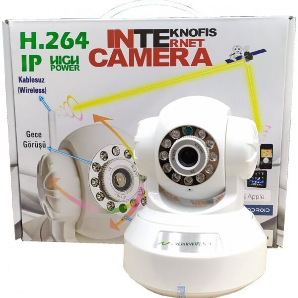 Airlink H264 Sd Wifi Smurf A1 Ip Kamera Güvenlik Kamerası