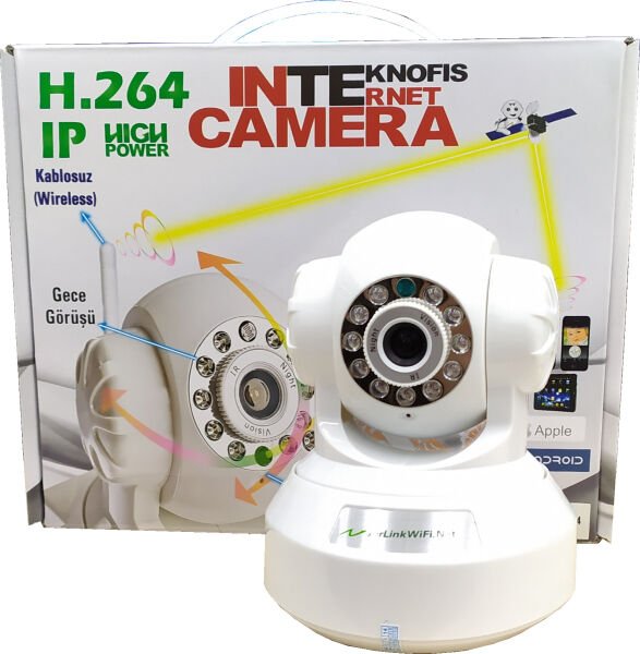 Airlink H264 Wifi  800x600 Sd Smurfa1 Güvenlik Kamerası