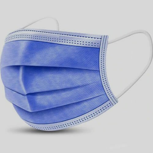 BRAVA 50 Lİ TELLİ MAVİ TEKLİ AMBALAJ MASKE
