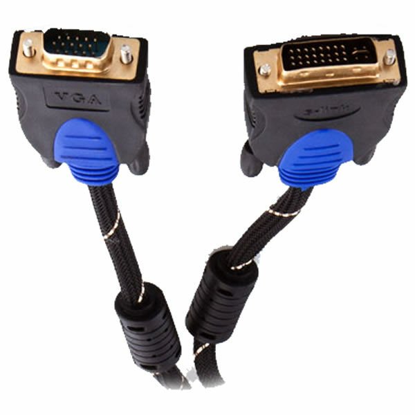 S-Link SLX-311 1.5 mt DVI to VGA Dönüştürme Kablosu