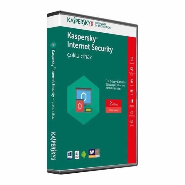 Kaspersky 2017 Internet Securıty Md 2 Kullanıcılı Türkçe Virüs Programı