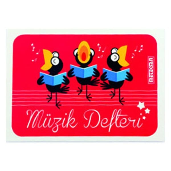 Meteksan MK40 40 Yaprak Küçük Boy Müzik Defteri