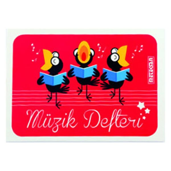 Meteksan MK40 40 Yaprak Küçük Boy Müzik Defteri