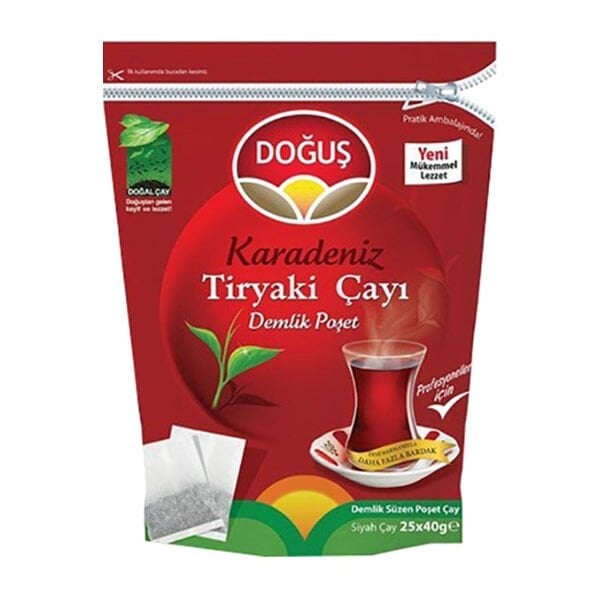 Doğuş 25 li Karadeniz Tiryaki Demlik Poşet Çay