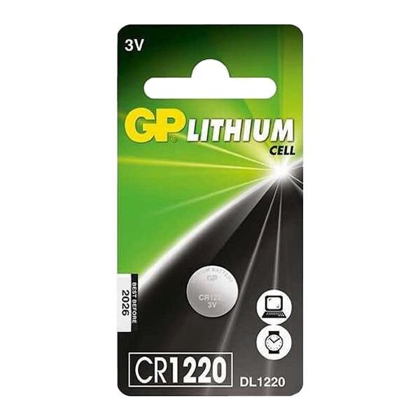 Gp GPCR1220-C5 3V 5 li Lityum Kartela Pil