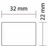 TANEX OFC-116 10 LU BEYAZ OFİS ETİKETİ