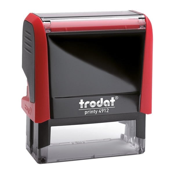 Trodat 4912 P4 Kırmızı Gövde Kaşe Boş Kaşe