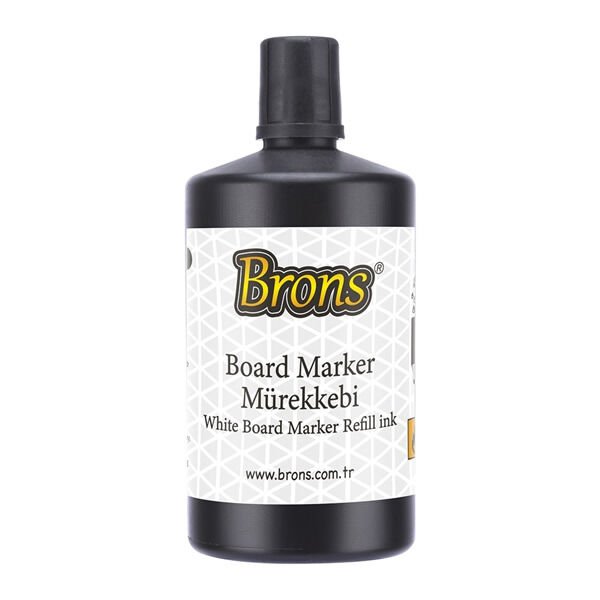 Brons BR-9150 250 CC Siyah Tahta Kalemi Mürekkebi