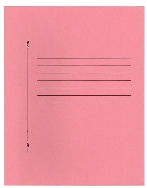 Umur Tam Kapak 25 li Pembe Karton Dosya