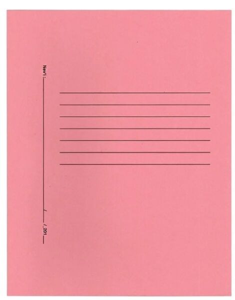 Umur Tam Kapak 25 li Pembe Karton Dosya