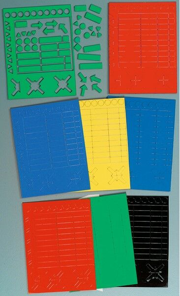 Legamaster LM448103 70 li Mavi Manyetik Semboller