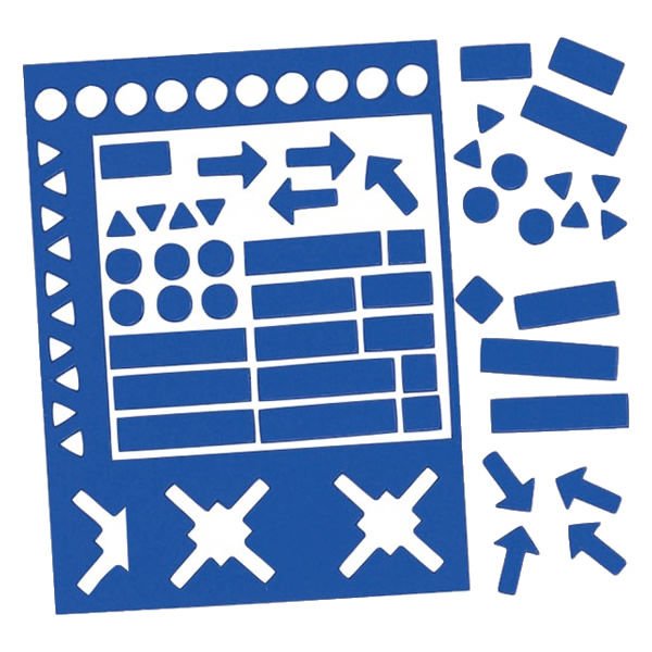 Legamaster LM448103 70 li Mavi Manyetik Semboller