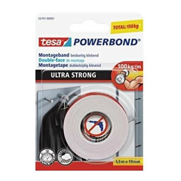TESA 55791-00004-02 1,5MTX19MM ULTRA GÜÇLÜ KÖPÜK MONTAJ BANT
