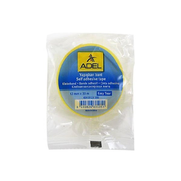 Adel 4340123300 12mmX33mt Yapışkan Bant