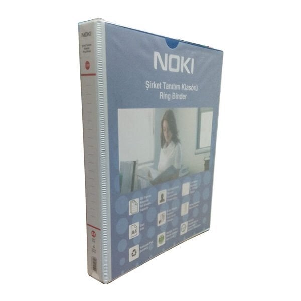 Noki 501343-010 4 Halkalı 3 cm Beyaz Şirket Tanıtım Klasörü