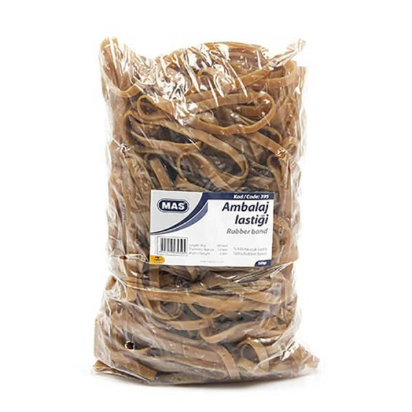 Mas 395 100/65 mm %100 Kauçuk Geniş Ambalaj Lastiği