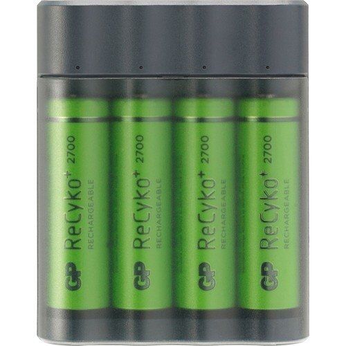 GP X411 AA 2700 mAh 4 lü Şarjlı Kalem Pil & Şarj Aleti