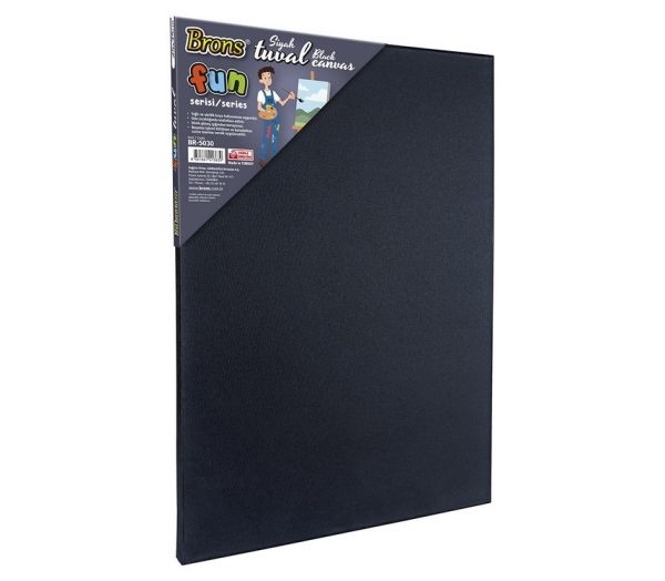 Brons BR-5030 25x35 Fun Serisi Siyah Tuval