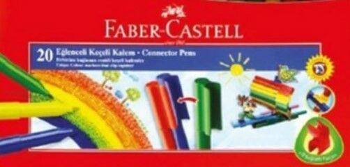 Faber Castell 20 li Eğlenceli Keçeli Kalem