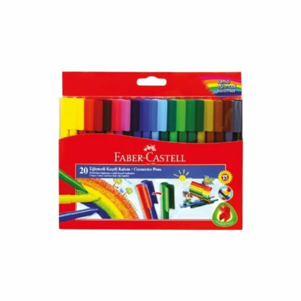 Faber Castell 20 li Eğlenceli Keçeli Kalem