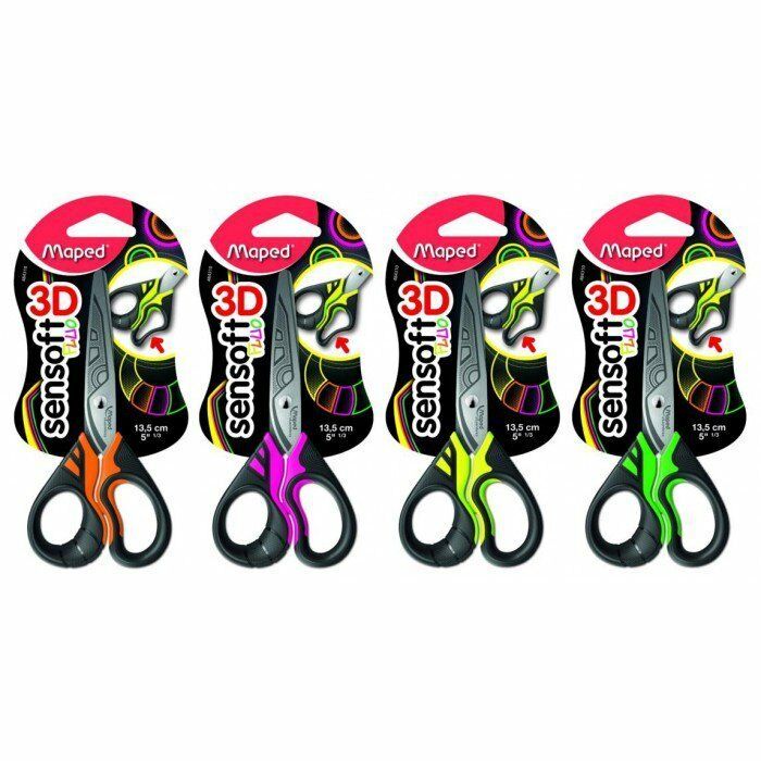 MAPED 484310 SENSOFT FLUO 13,5 CM MAKAS