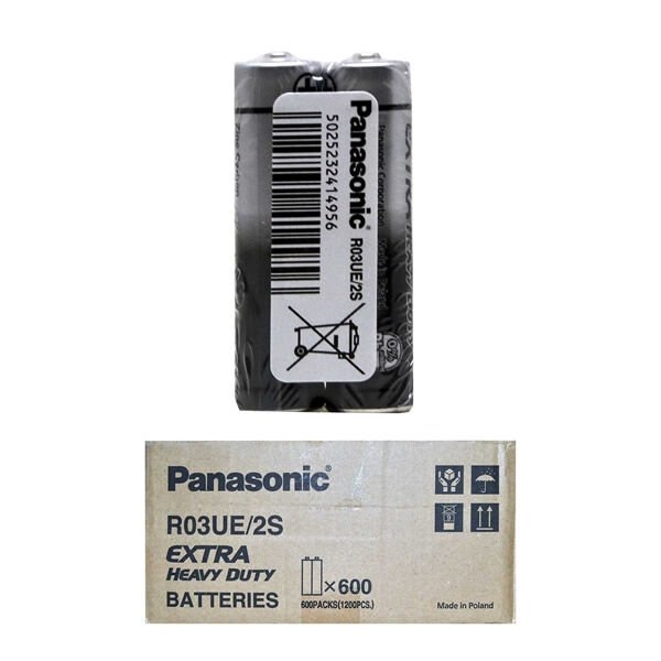PANASONİC R03UE/2S 2 Lİ AAA KALEM PİL