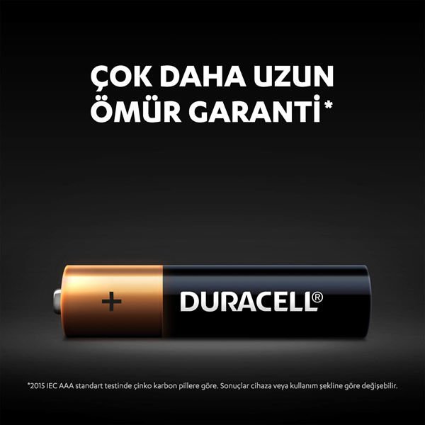 Duracell AAA 8 li Avantajlı Paket Pil