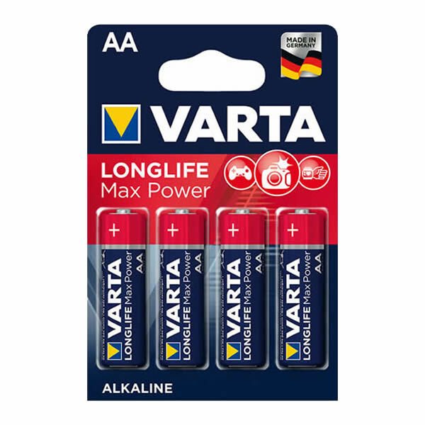 Varta 4706-4 AA 4 lü Longlife Max Power Kalem Pil