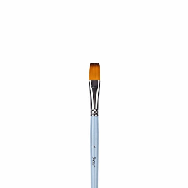 Brons BR-2157 200F No:14 Yağlı Kısa Sap Fırça