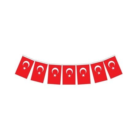 BUKET BKT-303 11X18 40 LI BÜYÜK İPLİ BAYRAK