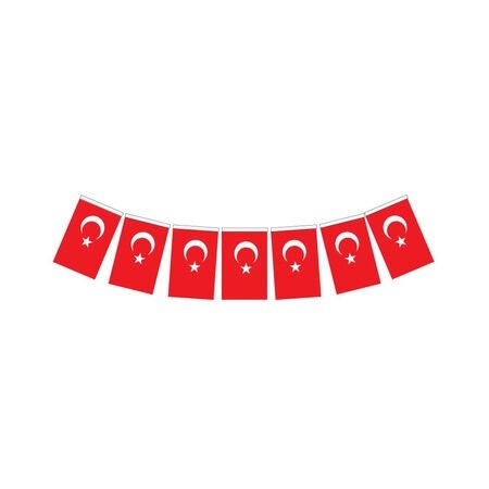 Buket BKT-303 11x18 40 Lı Büyük İpli Bayrak