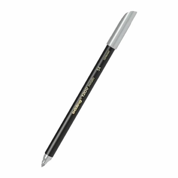 Edding E-1340 Gümüş Fırça Uçlu Keçeli Kalem
