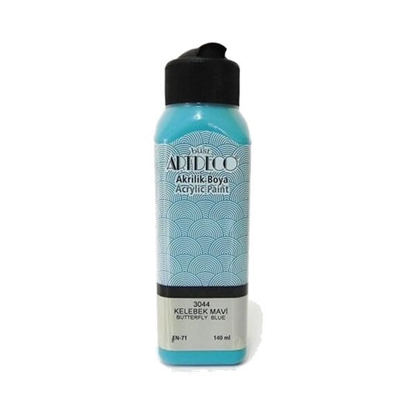 Artdeco 3044 140 ml Kelebek Mavi Akrilik Boya