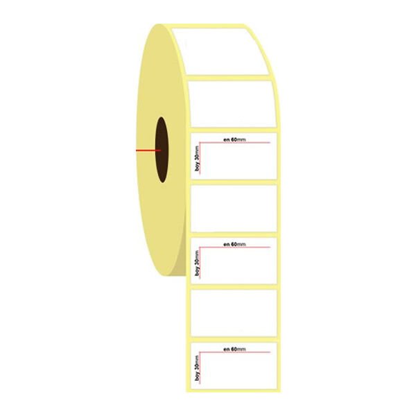 Tanex 60x30 40 mm 1000 Adet Barkod Etiketi