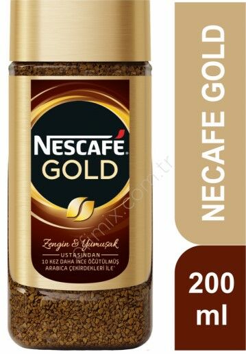 Nescafe Gold 200 gr Tekli Cam Kavanoz Kahve