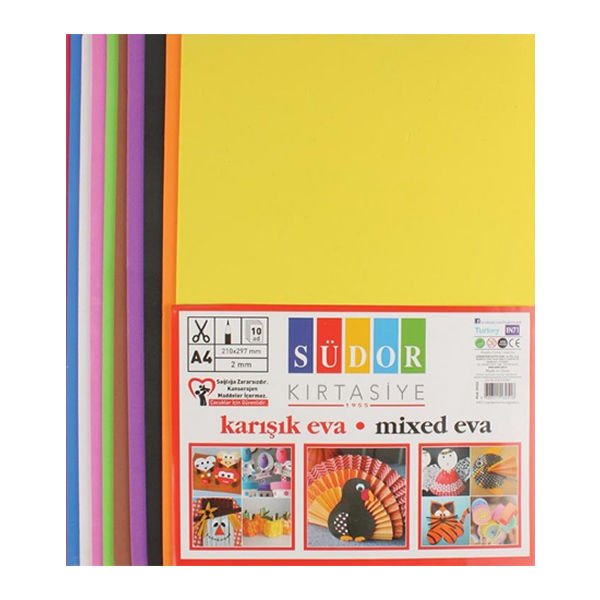 Südor SK17 20x30 cm 10 lu Yapışkanlı Eva