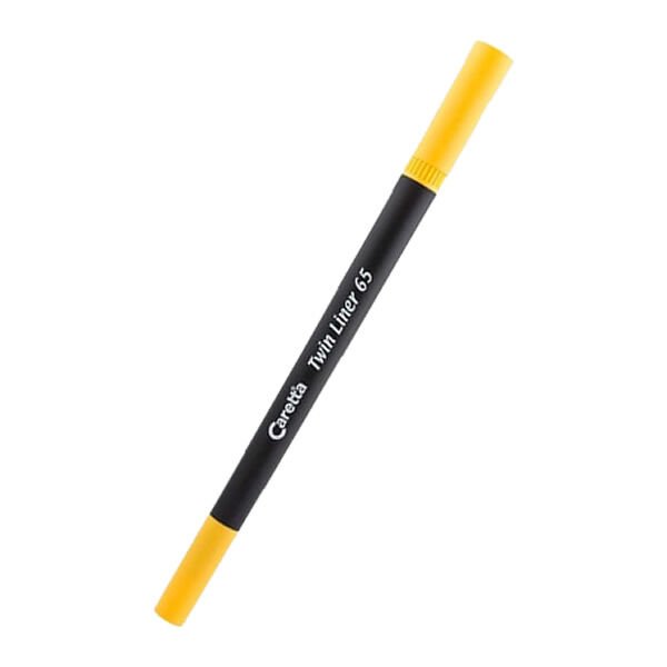 Caretta 65 1,0 mm Sarı Twinliner Kalem