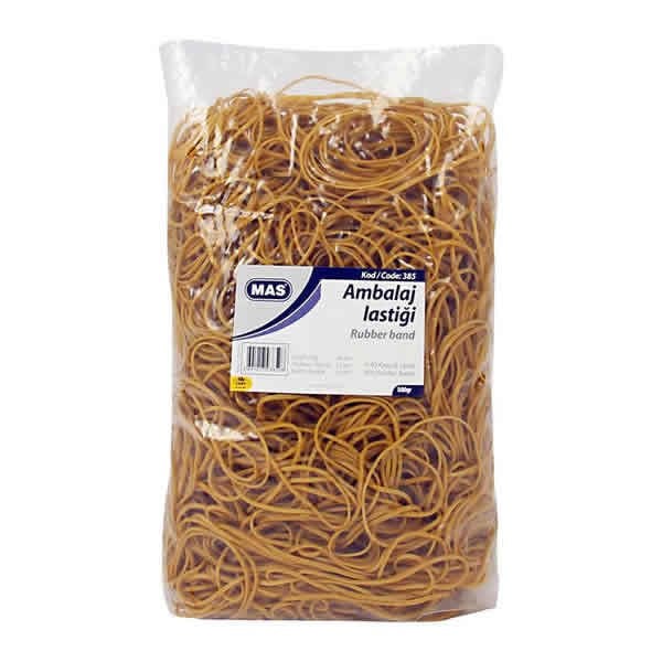 Mas 385 80/50 mm 500 Gr %80 Kauçuk Ambalaj Lastiği