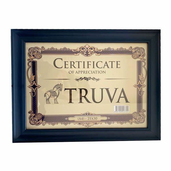 Truva TRV155L 21x29,7 3 cm A4 Lacivert Çerçeve