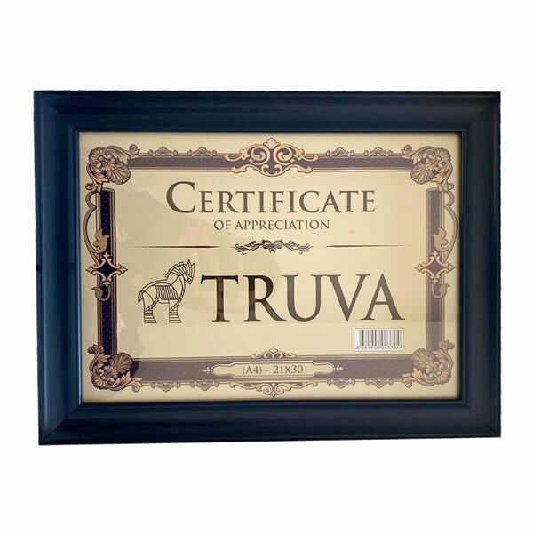Truva TRV155L 21x29,7 3 cm A4 Lacivert Çerçeve