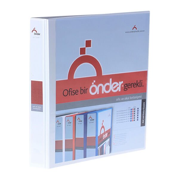 Önder 2025-3 A3 2 Halkalı Dikey 7 cm Siyah Firma Tanıtım Klasörü