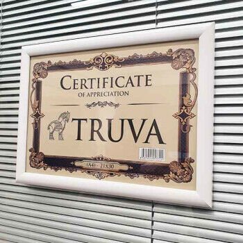 Truva TRV155S 21x29,7 3 cm A4 Siyah Çerçeve
